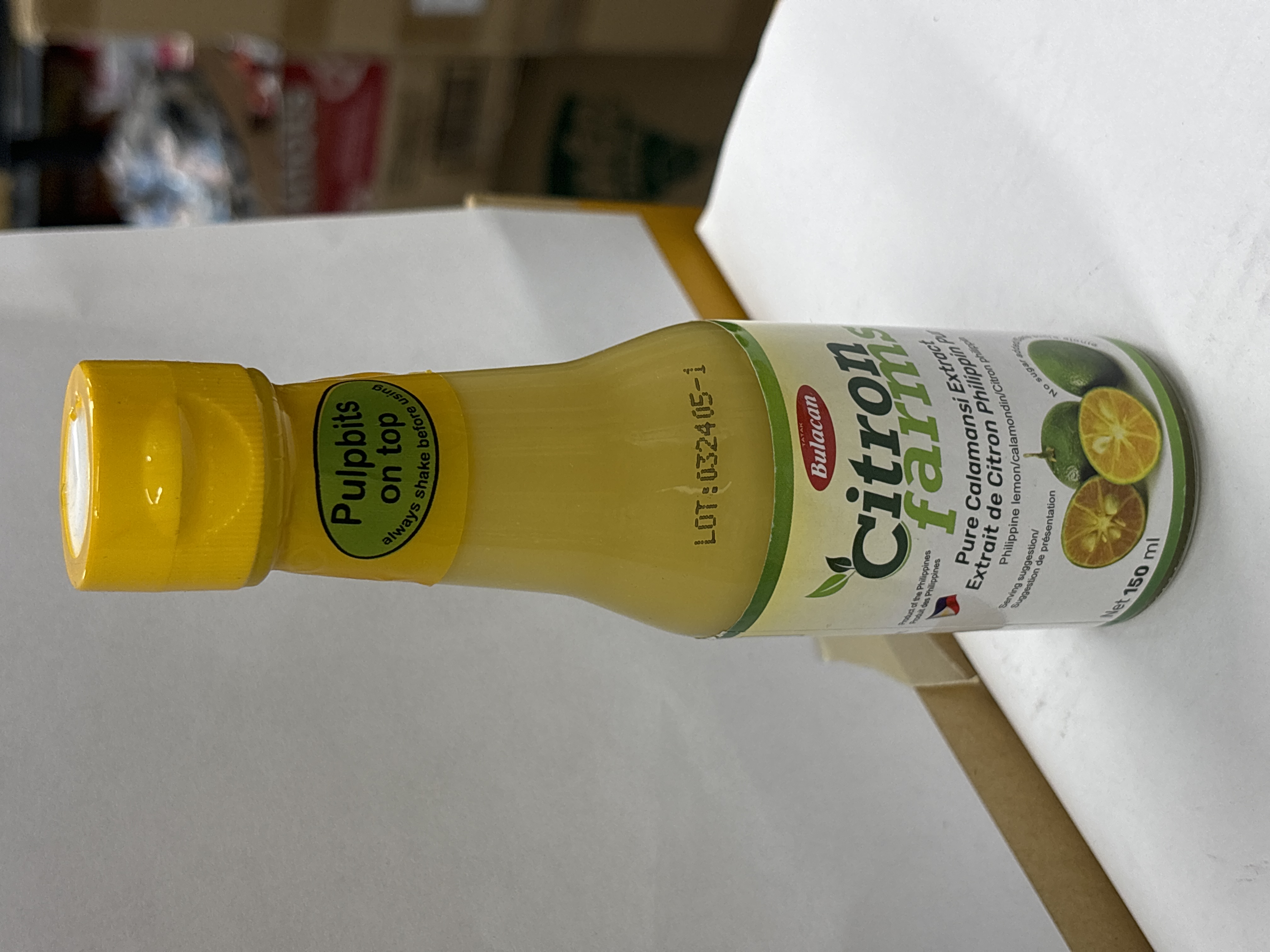 Bulacan Citron Pure Calamansi Extract