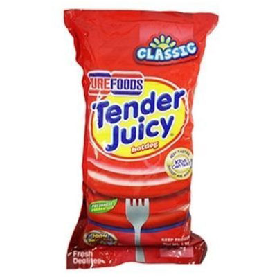 Purefoods TJ Hotdog 1kl